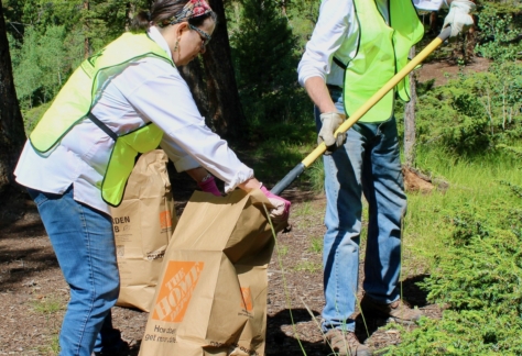 Game Trail Adopters Clean Up North Cottonwood Creek